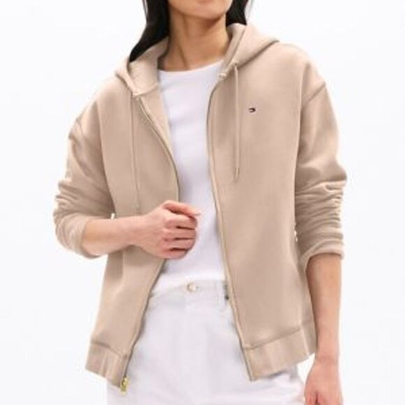 Tommy Hilfiger Relax Fit Zip-Up Hoodie Med NWT - Picture 2 of 7